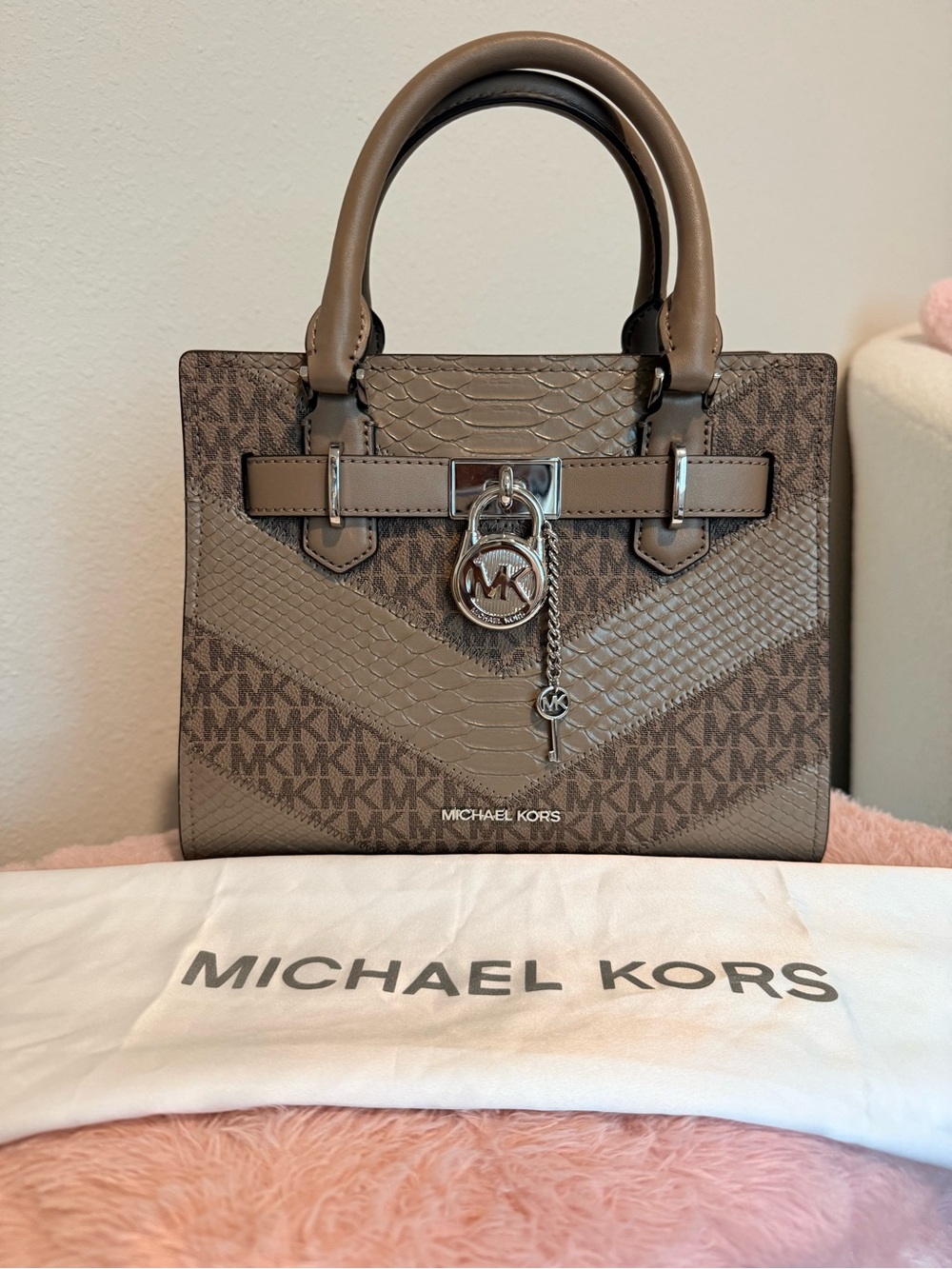 Michael Kors Hamilton Bag Small Satchel